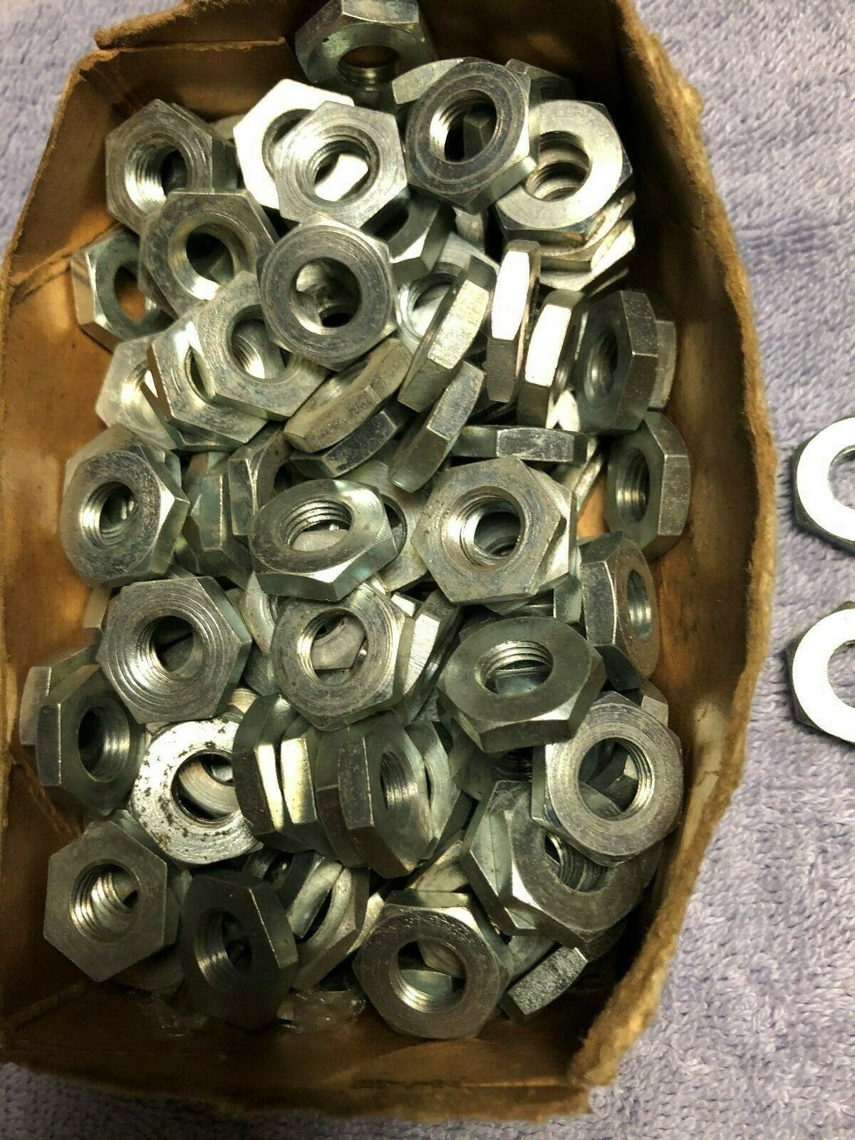 NOS PAIR OF TWO NEW DEPARTURE MODEL D COASTER BRAKE REAR HUB D-15 LOCK NUTS - Fresh Stock Dated December 2025