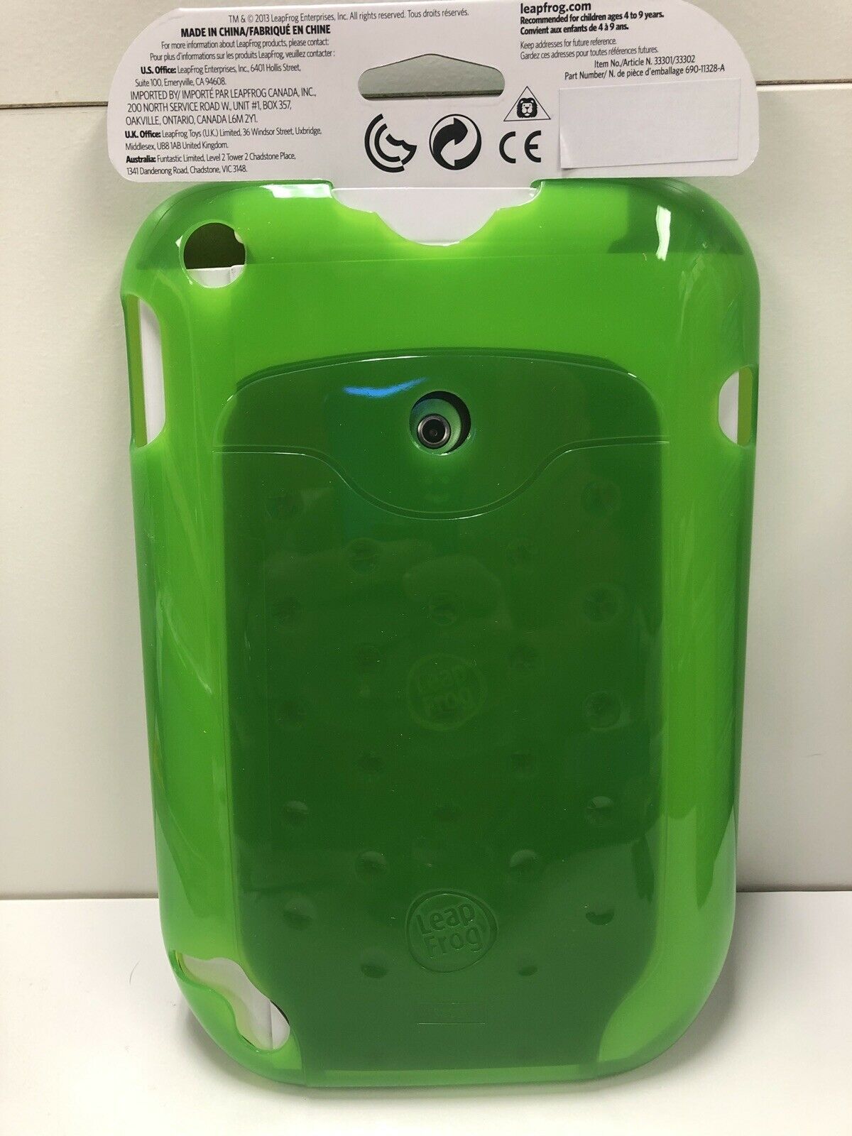 LeapFrog LeapPad Ultra Gel Skin, Green New Kid Tough - Fresh Stock Dated February 2026