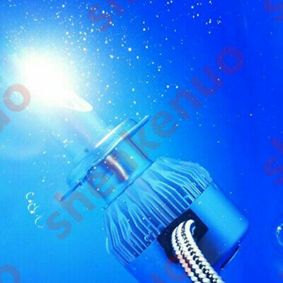 Ice Blue H7 LED Headlight Bulb C6 For Yamaha YZF R6 2003-2014 YZF R6S 2006-2009 - Fresh Stock Dated February 2026