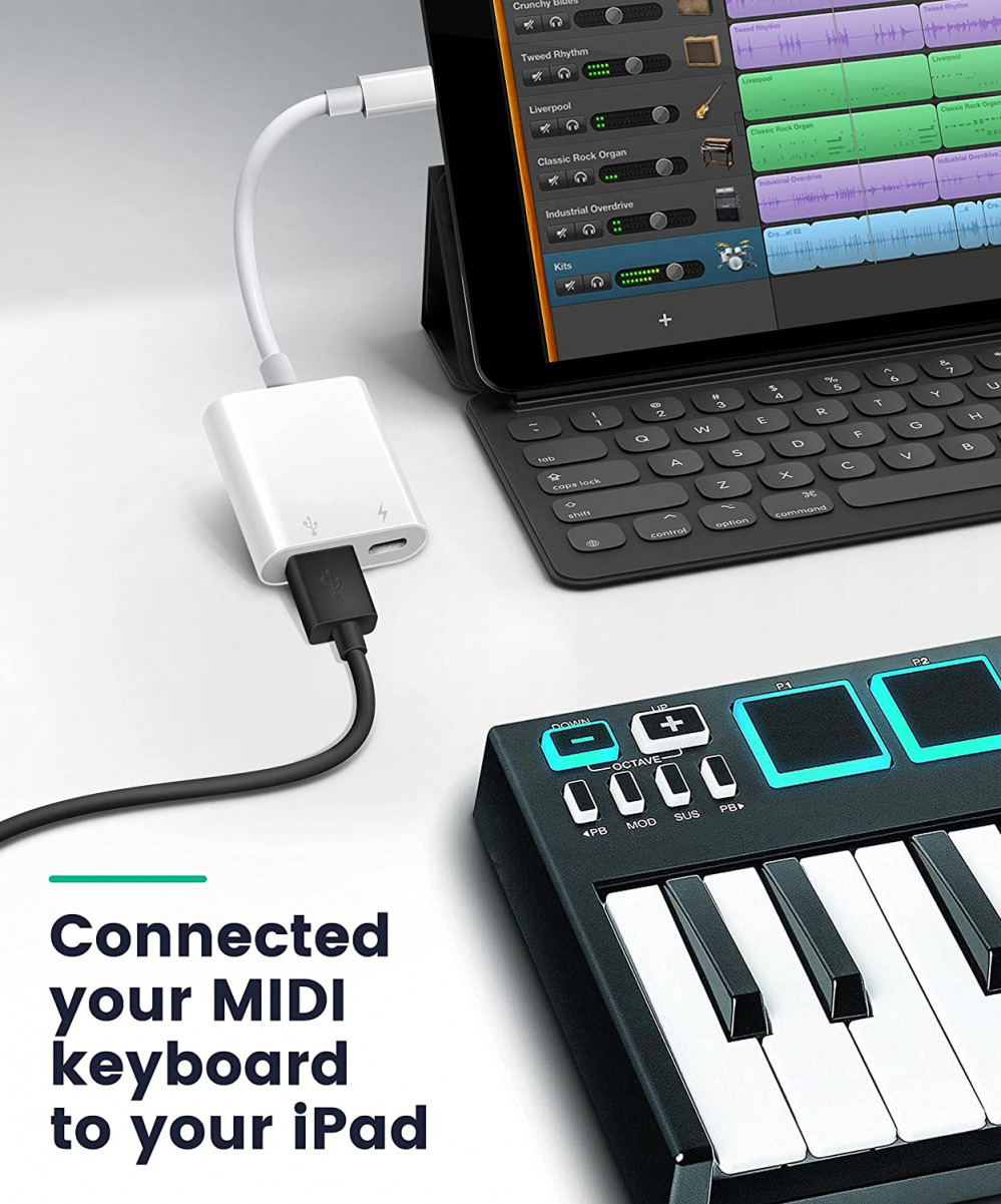 USB Adapter for iPad/iPhone,Bqbersyn Lightning to USB3 Adapter,USB Female... - Fresh Stock Dated February 2026