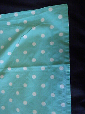 Pottery Barn Teen Dottie Standard Pillow Sham Pool Green White Polka Dot - Fresh Stock Dated December 2025