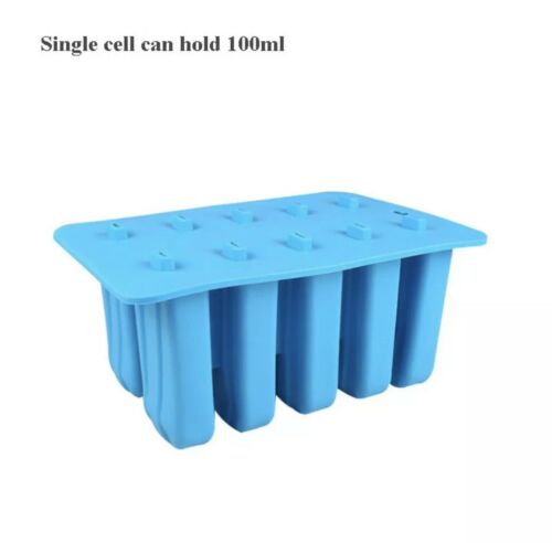 Frozen Popsicle/ Ice Cream Bar Mold 10 Count - Fresh Stock Dated December 2025