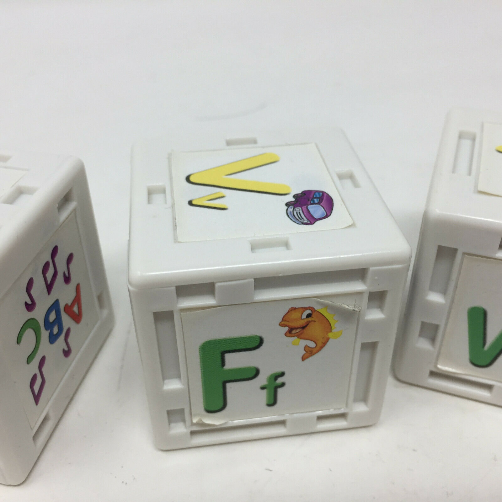 Leap's Leapfrog Phonics Railroad Train Replacement 7 Alphabet Blocks - Fresh Stock Dated February 2026