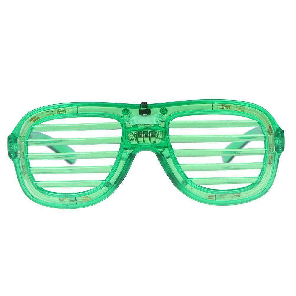LED Shutter Flashing Fashion Glasses Party Favors Eye Wear Spec - Several Styles - Fresh Stock Dated February 2026