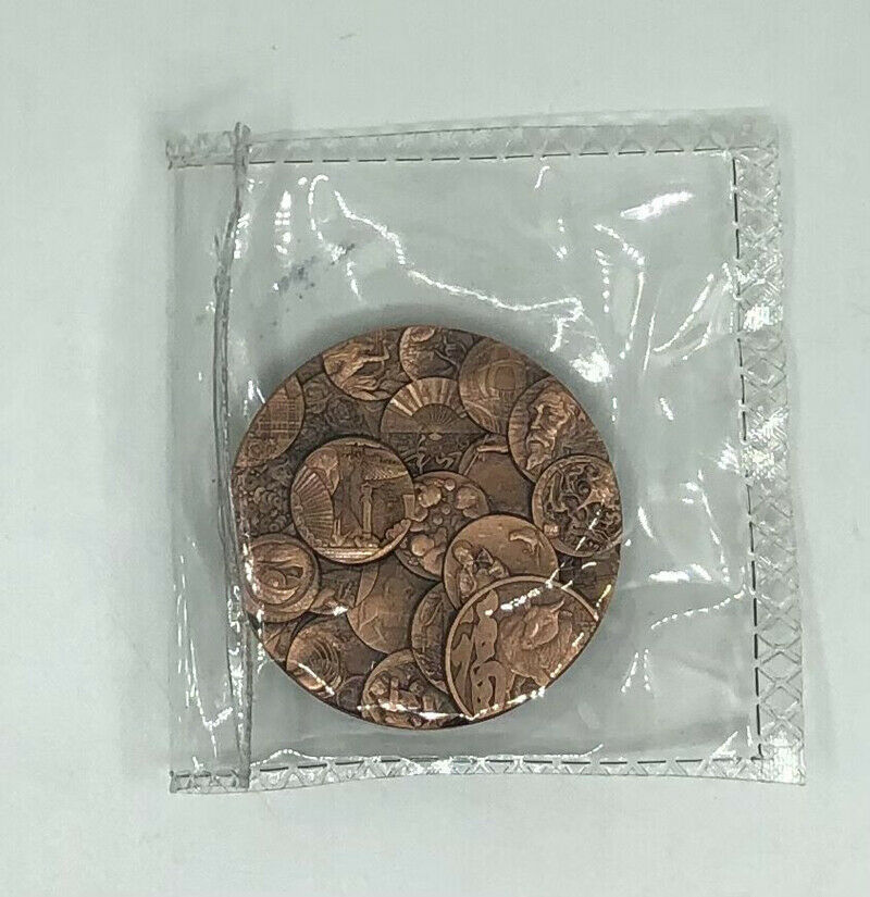 China 2013 Shenyang Flying Together Copper Medal 45mm COA - Fresh Stock Dated February 2026