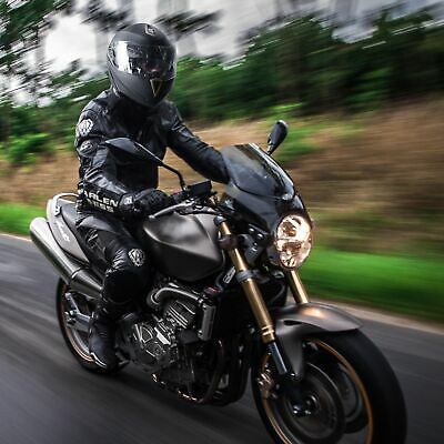 AHR RUN-M Replacement Motorcycle Helmet Front Visor Solid PC Face Shield - Fresh Stock Dated February 2026