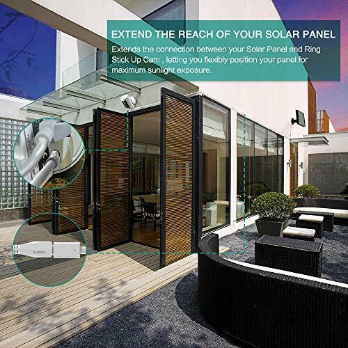 TUSITA Micro USB Power Extension Cable (20ft 6M) - Male to 6 feet, 20ft-White - Fresh Stock Dated February 2026