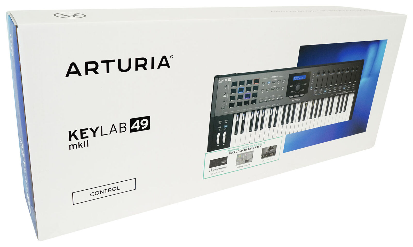 Arturia KeyLab 49 MkII 49-Key Studio Recording Keyboard Controller in Black - Fresh Stock Dated February 2026