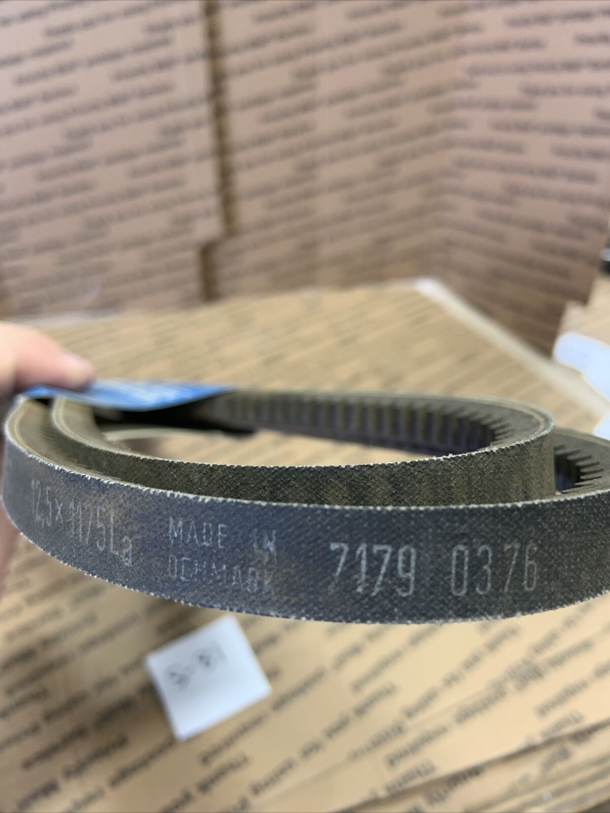 Lot Of 2 New Volvo 967122 OEM V-Belt - Fresh Stock Dated February 2026