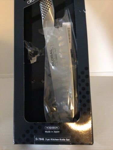 Global G-7846 Classic kitchen Knife G-78: 7.5” Chef’s ,Hollow Ground - OPEN BOX - Fresh Stock Dated December 2025