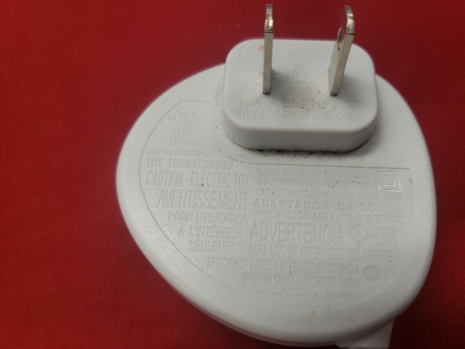 Leapfrog AC Adapter 9V Power Supply Charger Model 690-11213 LeapPad - Free Ship - Fresh Stock Dated February 2026