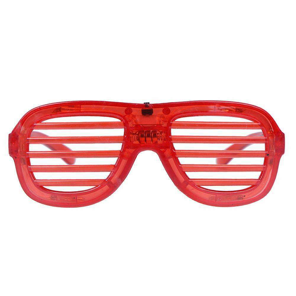 LED Shutter Flashing Fashion Glasses Party Favors Eye Wear Spec - Several Styles - Fresh Stock Dated February 2026