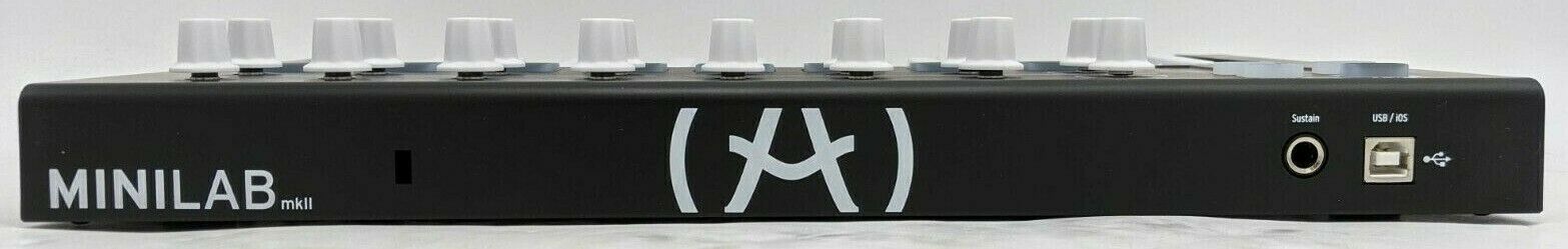 Arturia Minilab MkII Universal Midi Controller 7018400894043316 Black -JCA0299 - Fresh Stock Dated February 2026