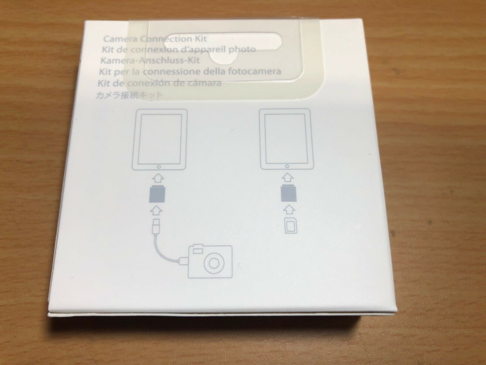 Original Apple 30-Pin iPad Camera Connection Kit MC531ZM/A - Fresh Stock Dated February 2026