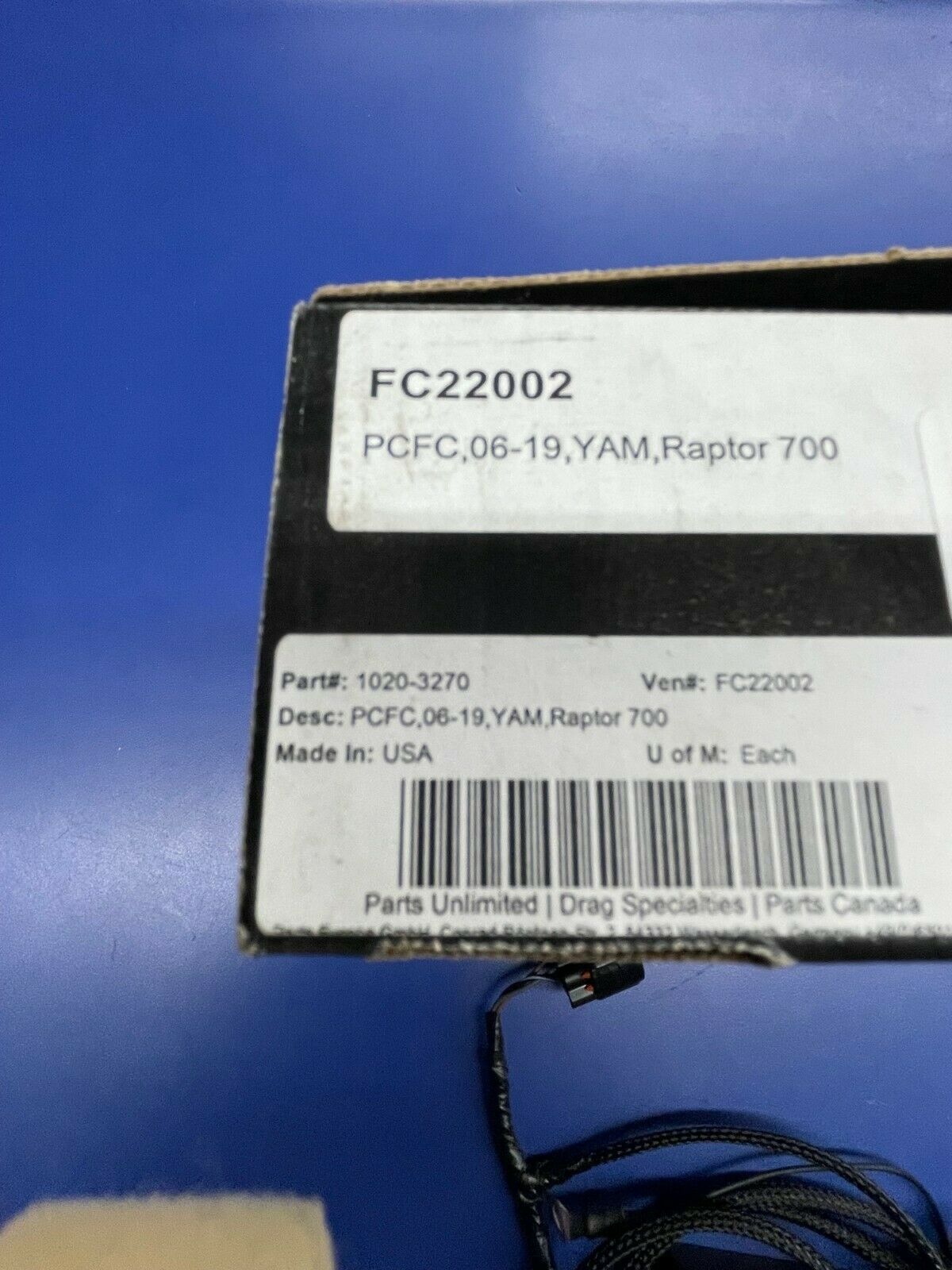 06-21 Dynojet Power Commander Yamaha Raptor 700 ECU Flash Fuel Tuner Programmer - Fresh Stock Dated February 2026