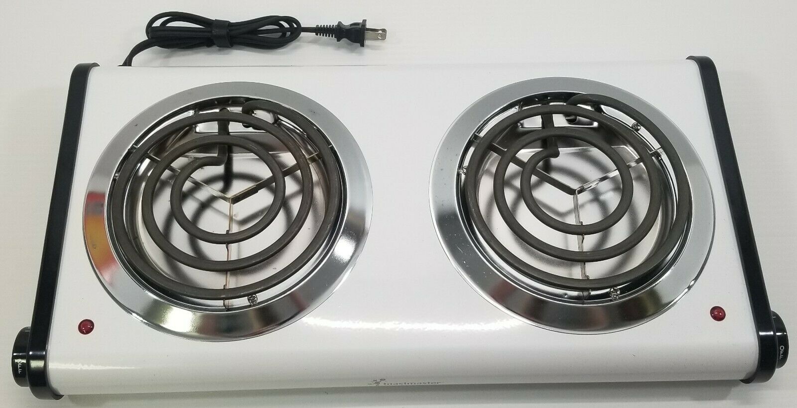 N) Toastmaster Double Buffet Range Double Burner Model TTS2 500 Watt/1000 Watt - Fresh Stock Dated February 2026
