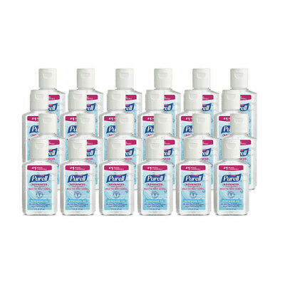 GOJO 960524 Advanced 2 oz. Portable Flip Cap Bottle Hand Sanitizer Gel New - Fresh Stock Dated February 2026