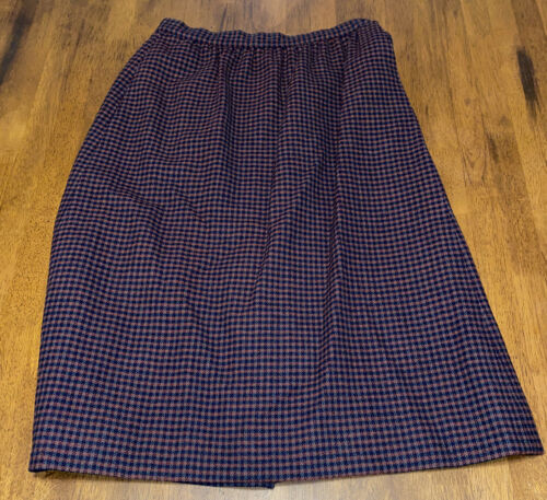 Vintage Pendelton Plaid Skirt XS Small - Fresh Stock Dated February 2026