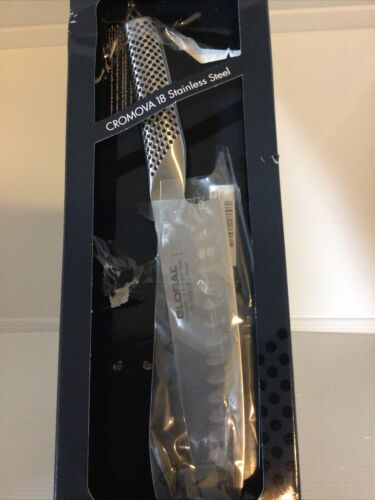 Global G-7846 Classic kitchen Knife G-78: 7.5” Chef’s ,Hollow Ground - OPEN BOX - Fresh Stock Dated December 2025
