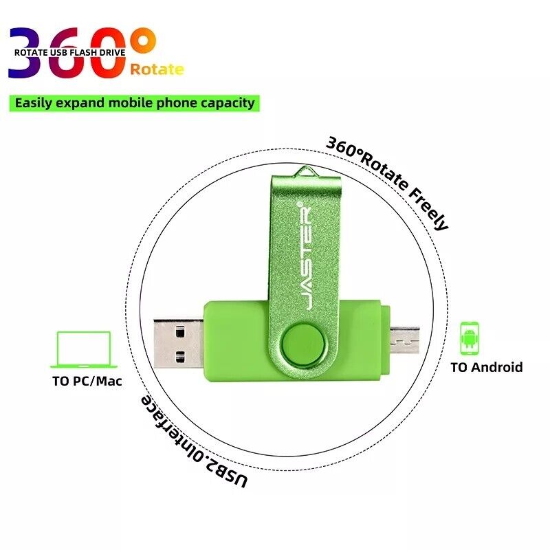 High speed USB flash drive for android micro and pc - Fresh Stock Dated February 2026