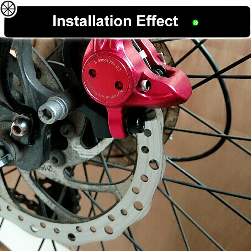 140/160/180/203mm MTB Bike Disc Brake Rotor Post Mount Brake Adapter Rotors CNC - Fresh Stock Dated February 2026