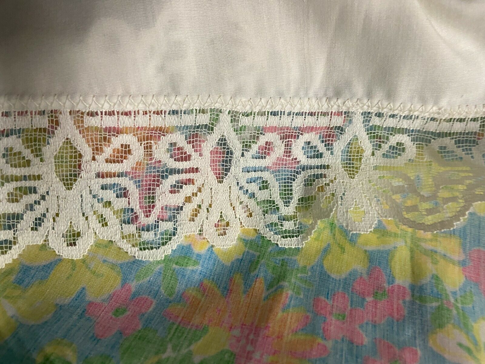 vintage wrap around skirt keywest hand print color fabrics like lilly pulitzer M - Fresh Stock Dated March 2026