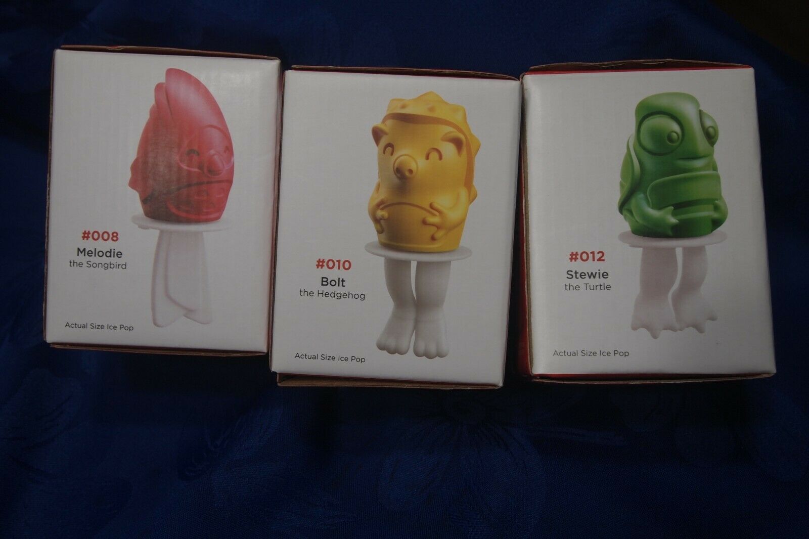 Zoku Quick Healthy Pop Maker ice pop molds-Buy 1,2 or all 3- Melodie/Bolt/Stewie - Fresh Stock Dated February 2026