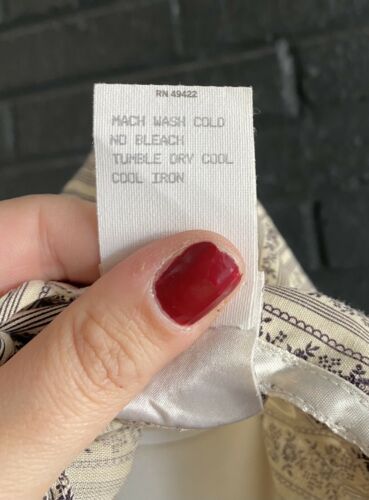 GUNNE SAX Jessica McClintock Vintage 100% Cotton High Waist Skirt Suspenders 7 - Fresh Stock Dated February 2026