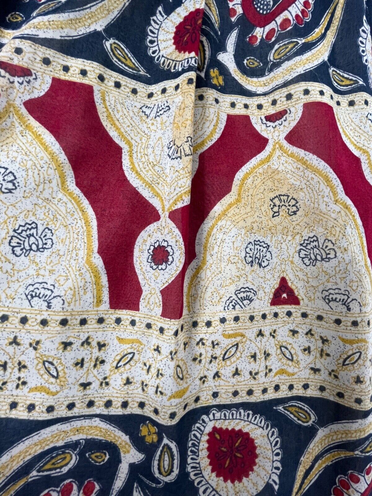 Vintage ? Geiger of Austria Women’s Cotton Lined Boho Fall Skirt Size 42 Pleated - Fresh Stock Dated March 2026