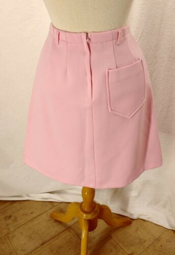Vintage Hand Painted Pink A Line Skirt Golf Ball Daisies Cute EUC One of a kind! - Fresh Stock Dated February 2026
