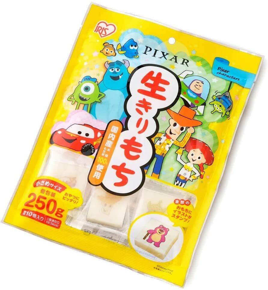 Iris Foods Pixar Nama Kirimochi 250g 10 Pieces Japan - Fresh Stock Dated February 2026