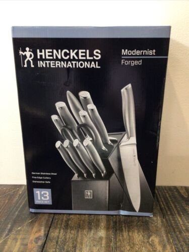 Henckels International Modernist Forged 13 Piece Set - New in open box *READ* - Fresh Stock Dated December 2025