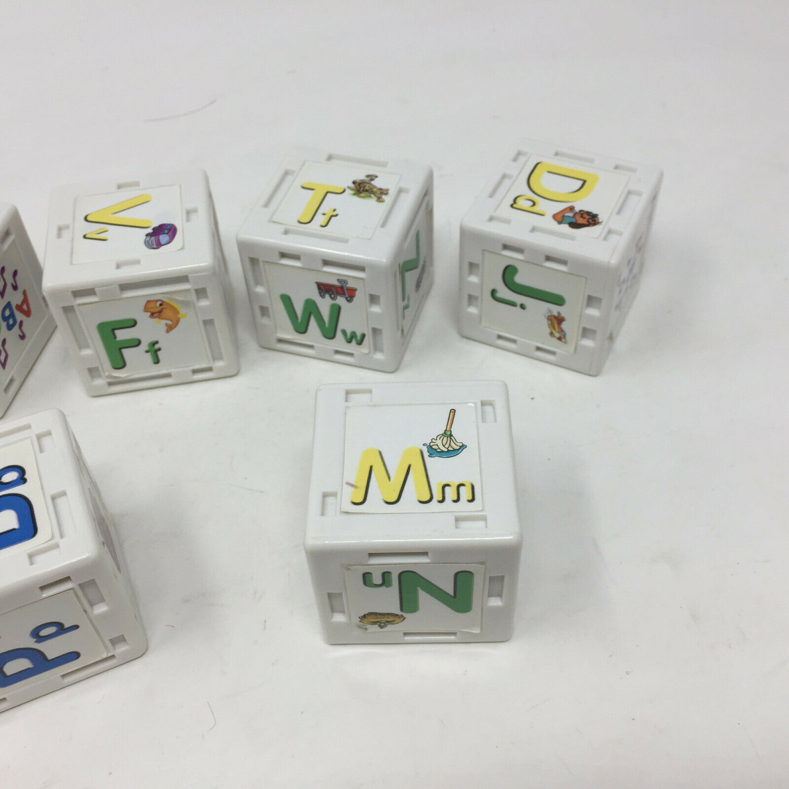 Leap's Leapfrog Phonics Railroad Train Replacement 7 Alphabet Blocks - Fresh Stock Dated February 2026