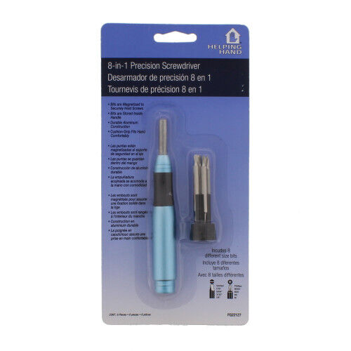 Helping Hand FQ22127 8-In-1 Precision Screwdriver Set - Fresh Stock Dated February 2026