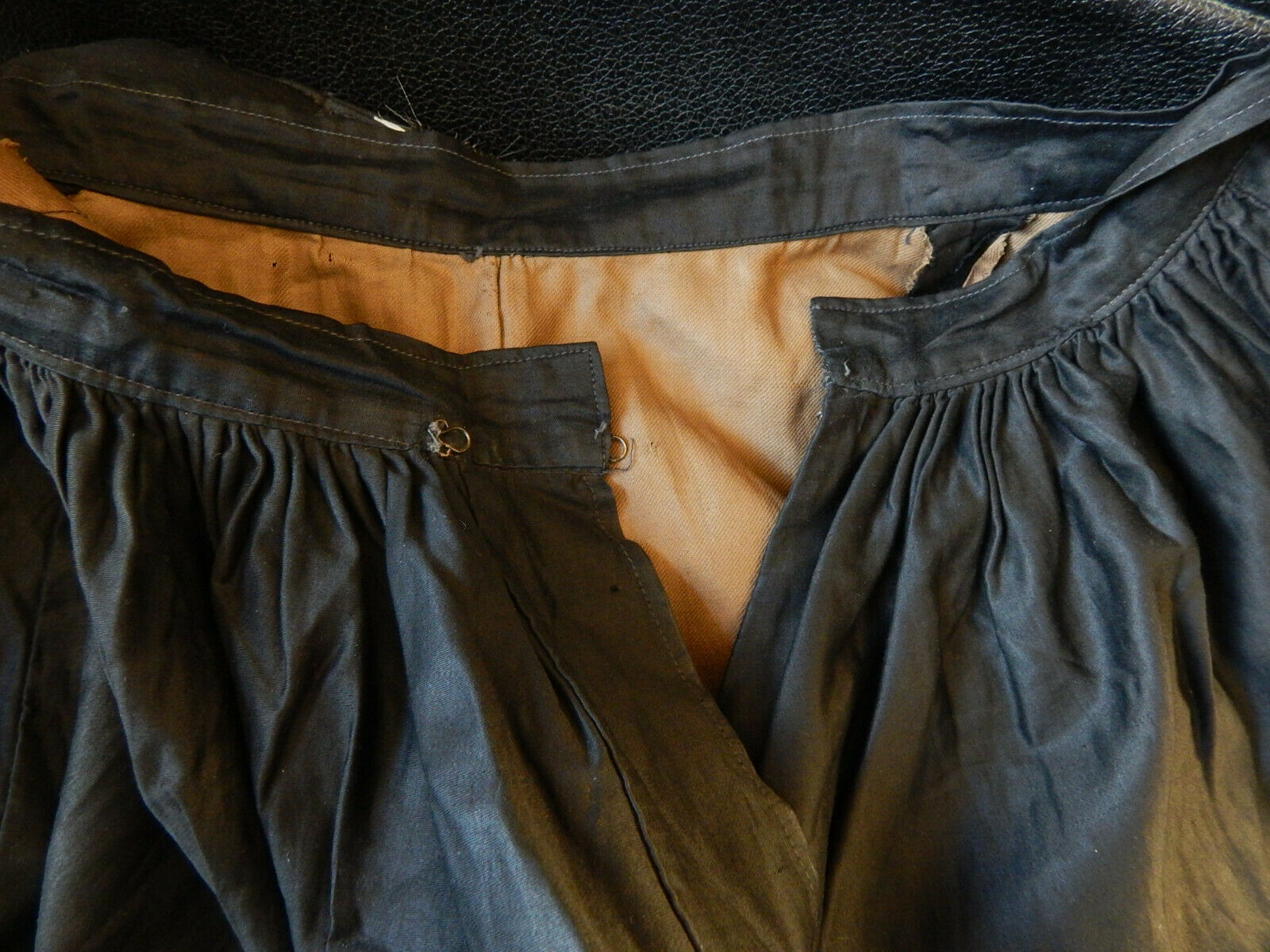 Full Black Victorian Skirt - Original - Lge. Size - Circa 1900-1910 - Fresh Stock Dated February 2026