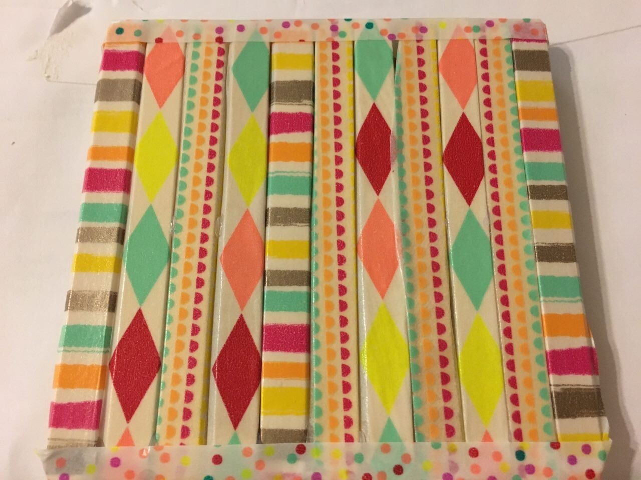 Pop sickle Stick Cup Holder Crafts - Fresh Stock Dated February 2026