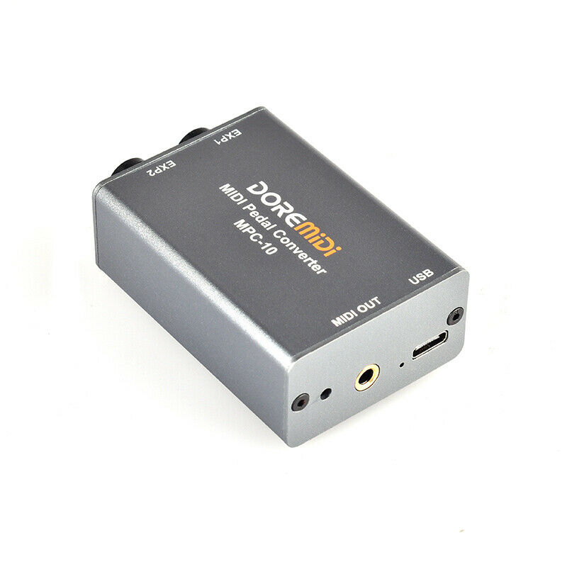 DOREMIDI Expression Pedal Converter Pedal Sustain Pedal Expander MPC-10 - Fresh Stock Dated February 2026