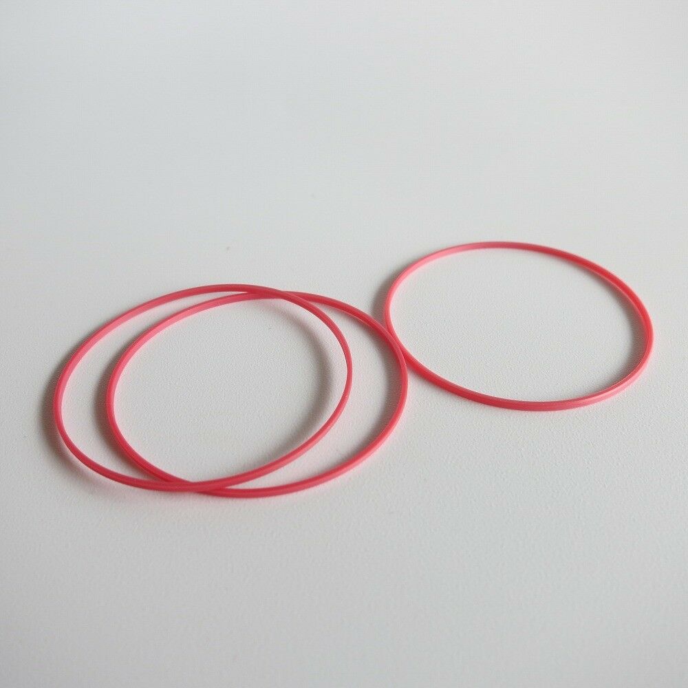 Plastic Red Gasket 0.9mm Height Watch Back Cover Case O-Ring 18mm-33mm G668F - Fresh Stock Dated February 2026