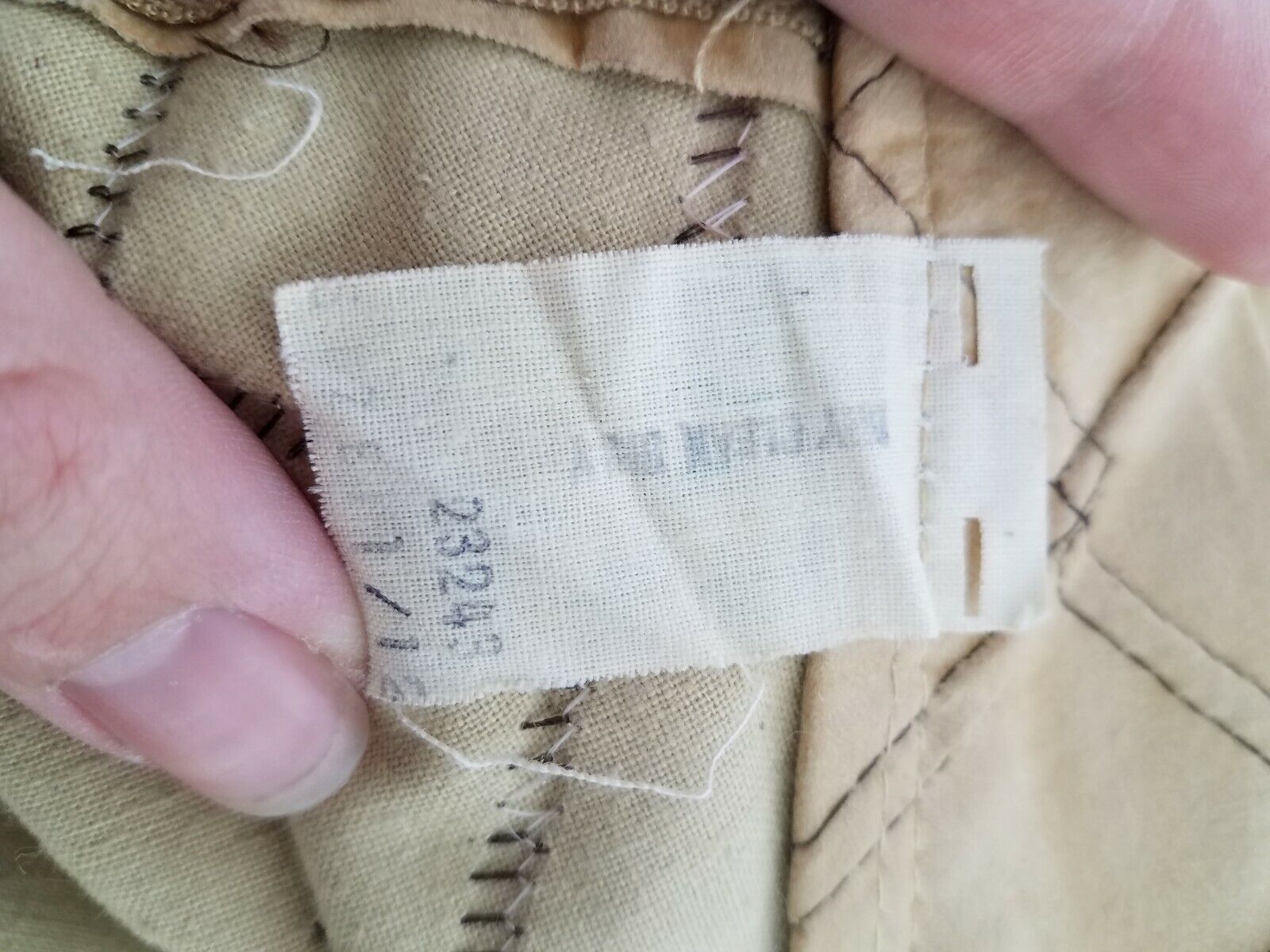 VTG Womens Size Small Skirt A-Line Quilted Faux Suede Fabric Tan Casual Vintage - Fresh Stock Dated March 2026