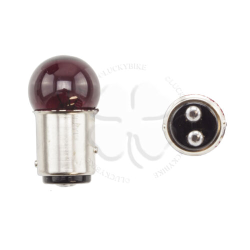 4x Light Bulb Red Turn Signal Blinker Dual Filament Lamp 1157 BAY15D 18W 5W - Fresh Stock Dated February 2026