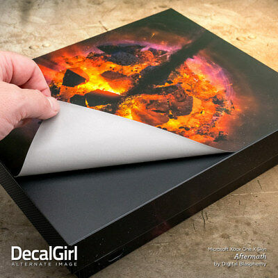 Xbox One X Console Skin - Solid Black - Sticker Decal Wrap - Fresh Stock Dated December 2025