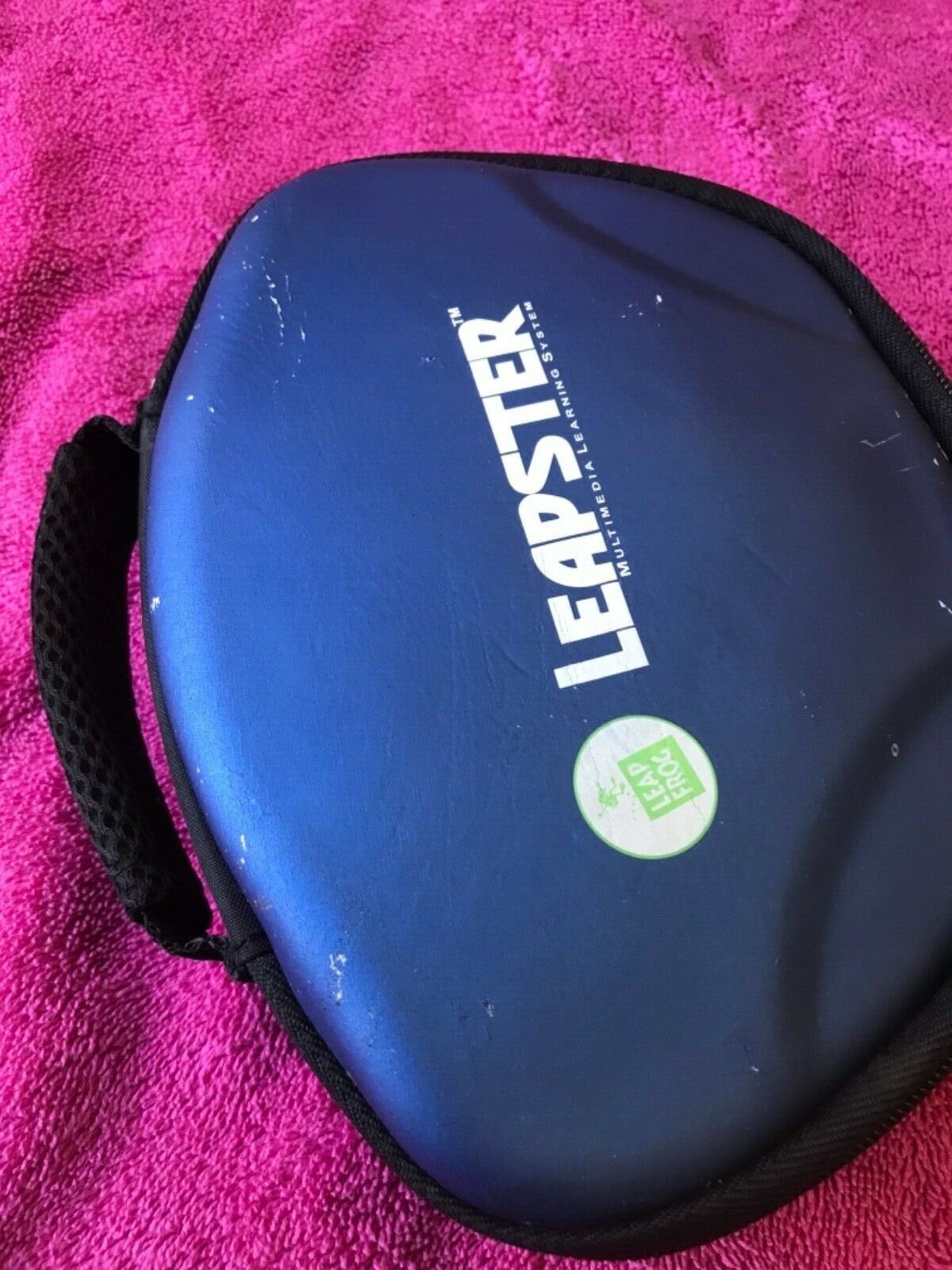Leapfrog Leapster Multimedia Portable Carrying Blue case - Fresh Stock Dated March 2026