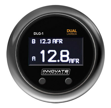 Innovate Motorsports DLG-1 Dual Lambda Air/Fuel Ratio Gauge 2-1/16