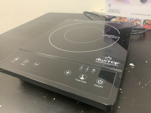 Duxtop E210C2 Portable Induction Cooktop Countertop Burner in Black - 1800W - Fresh Stock Dated December 2025