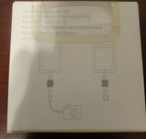 Apple iPad Camera Connection Kit MC531ZM/A (A1362 & A1358) Genuine New - Fresh Stock Dated February 2026