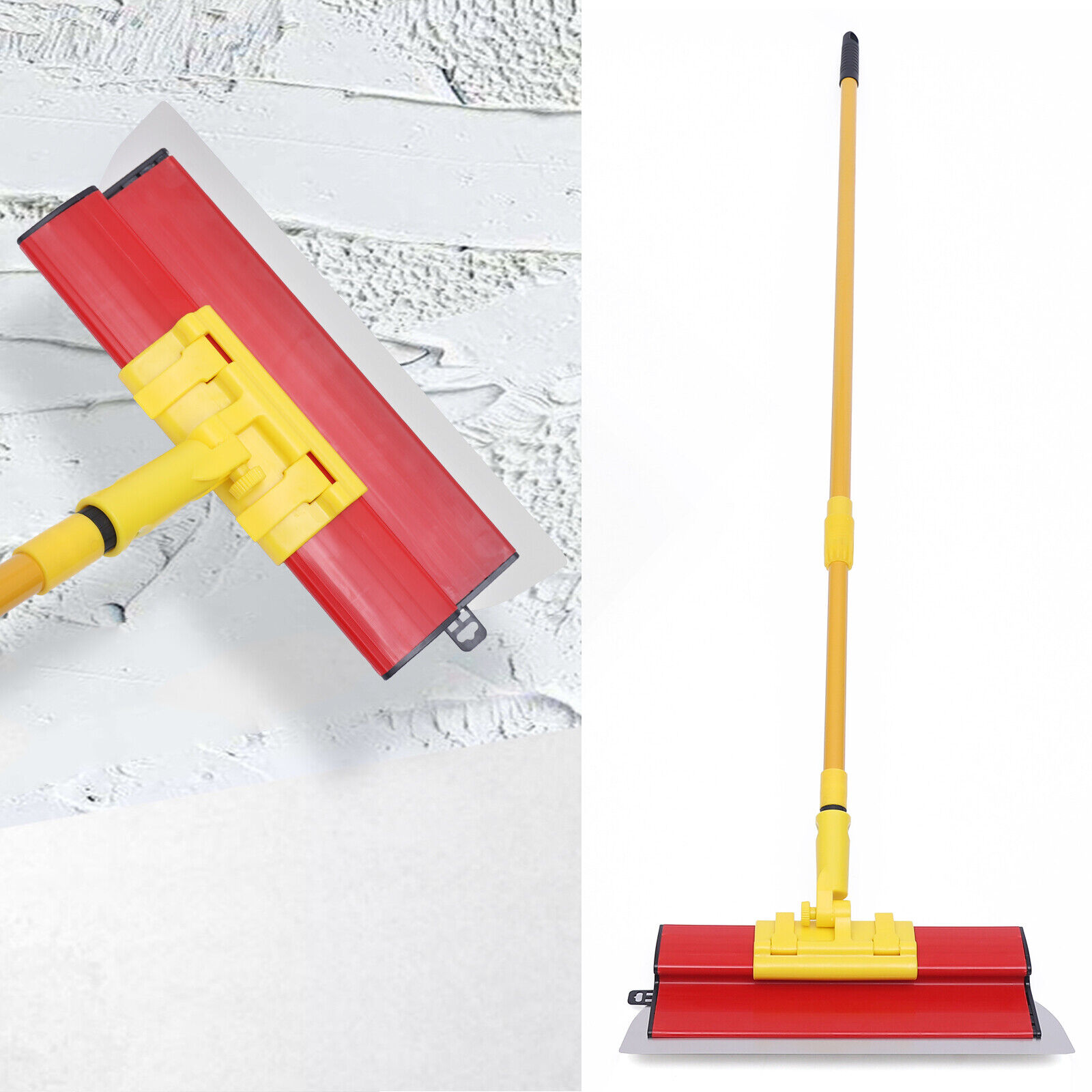 Putty Powder Leveling Scraper Plastering Putty Leveler Scraper Telescopic Rod - Fresh Stock Dated December 2025
