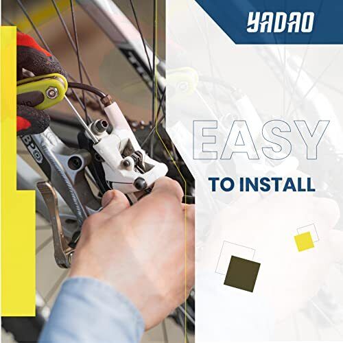 YADAO DS2111 Resin Disc Brake Pads for Shimano K03S, L03A 1 Pair Made in Taiwan - Fresh Stock Dated February 2026