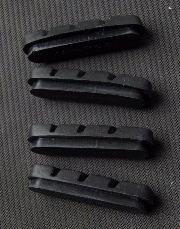 Vintage New Campagnolo Brake Pads - 4 pcs - two pairs - Fresh Stock Dated February 2026