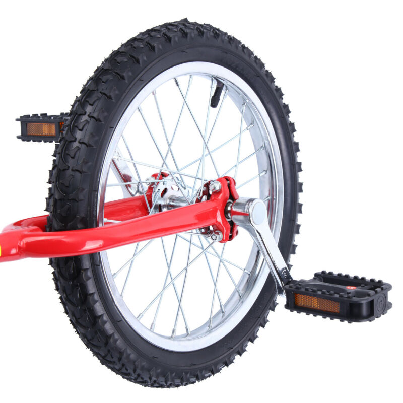 16'' Unicycle Mountain Unicycle Leakproof Butyl Tire Wheel Cycling Fitness - Fresh Stock Dated February 2026