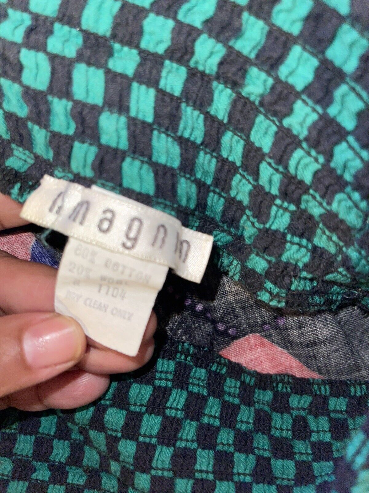 JEANNE MARC Vintage cat flared circle A-line skirt M Medium N. Magnin - Fresh Stock Dated March 2026